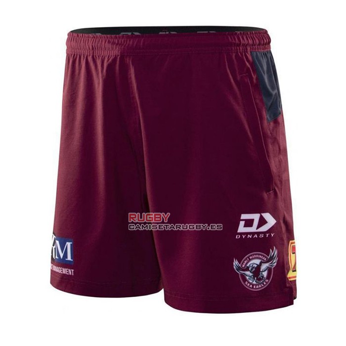 Pantalones Cortos Manly Warringah Sea Eagles Rugby 2020 Entrenam